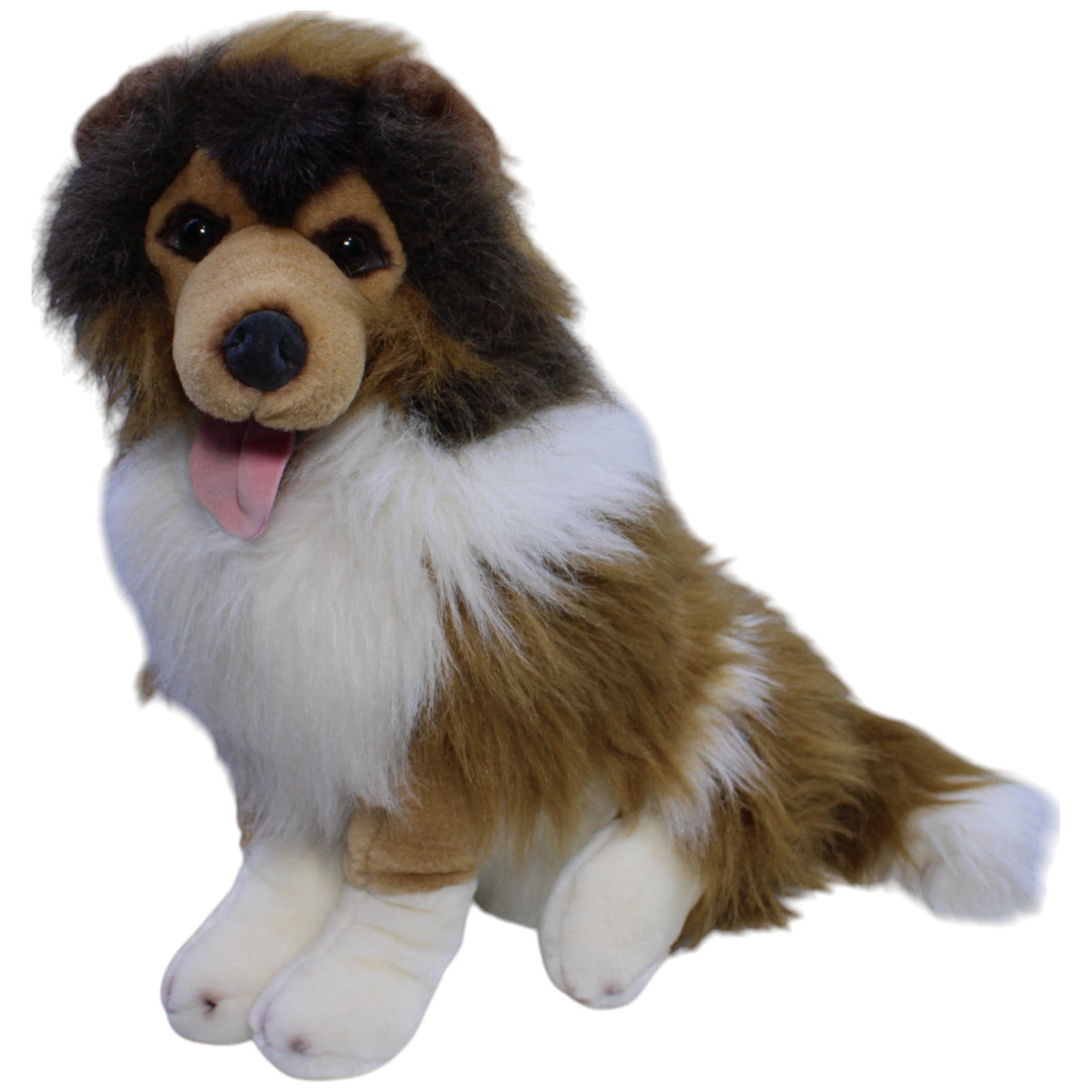 123000012541 SEMO Hübscher XL Langhaarcollie Kuscheltier Kumpel Leo Gebraucht Hund