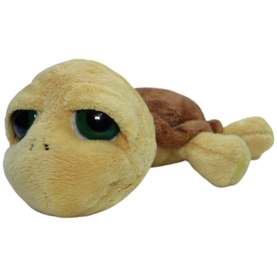 Gelbe Schildkröte mit braunem Panzer