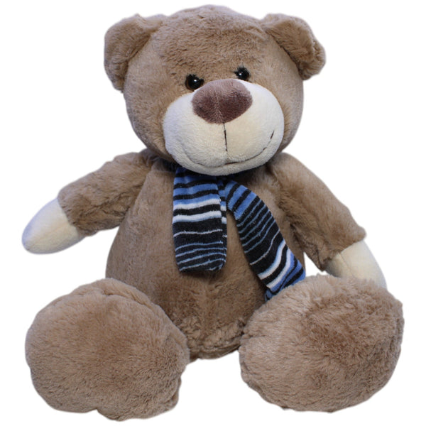 Teddybär mit blauem Schal