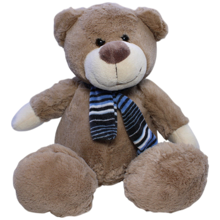 Teddybär mit blauem Schal