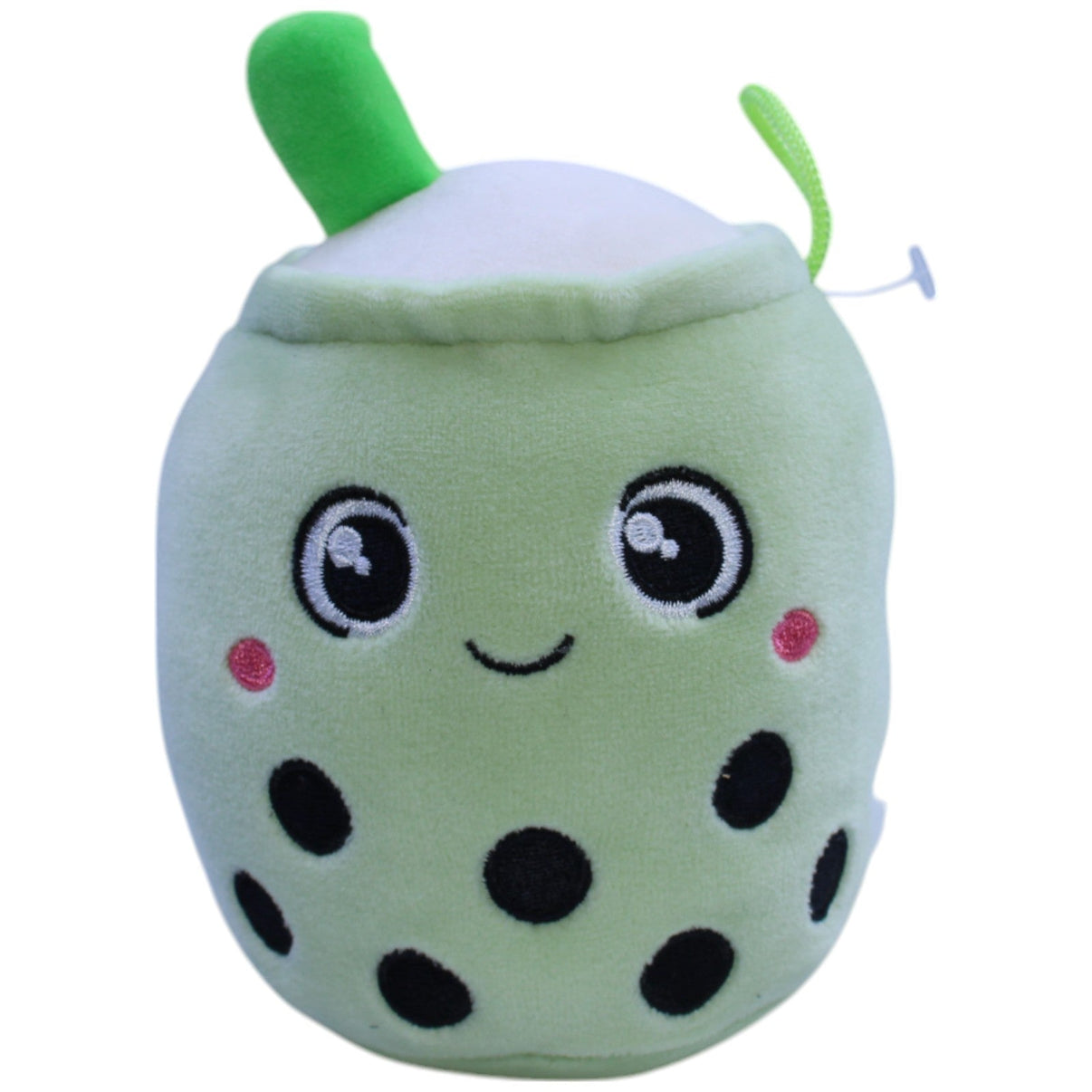 123000012842 Jafri Toys Kleiner Squashy Bubble Tea Becher, grün Plüschfigur Kumpel Leo Gebraucht