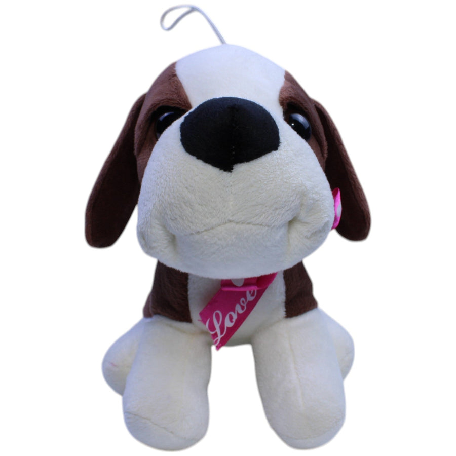 Süßer Hund mit Schleife "I Love You"