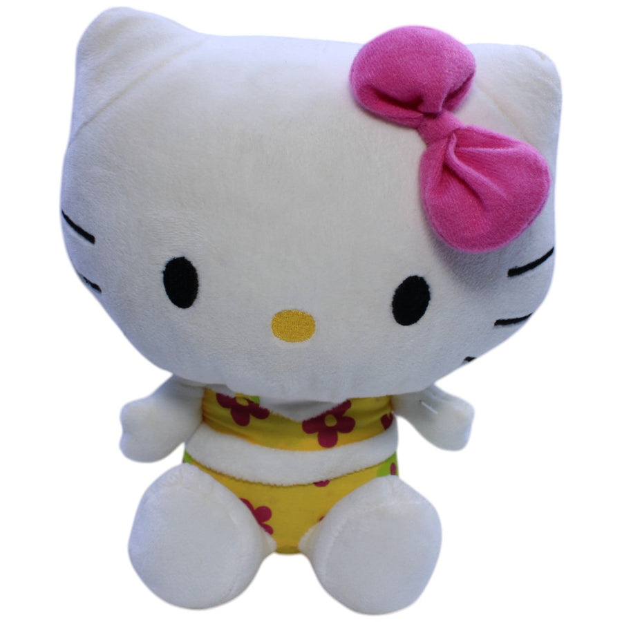 Hello Kitty in Blumen Latzhose