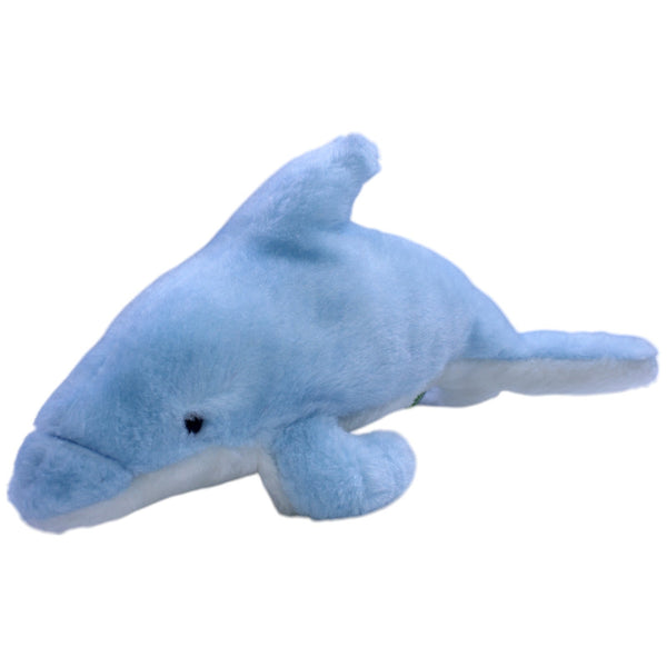 Delfin, hellblau-weiß