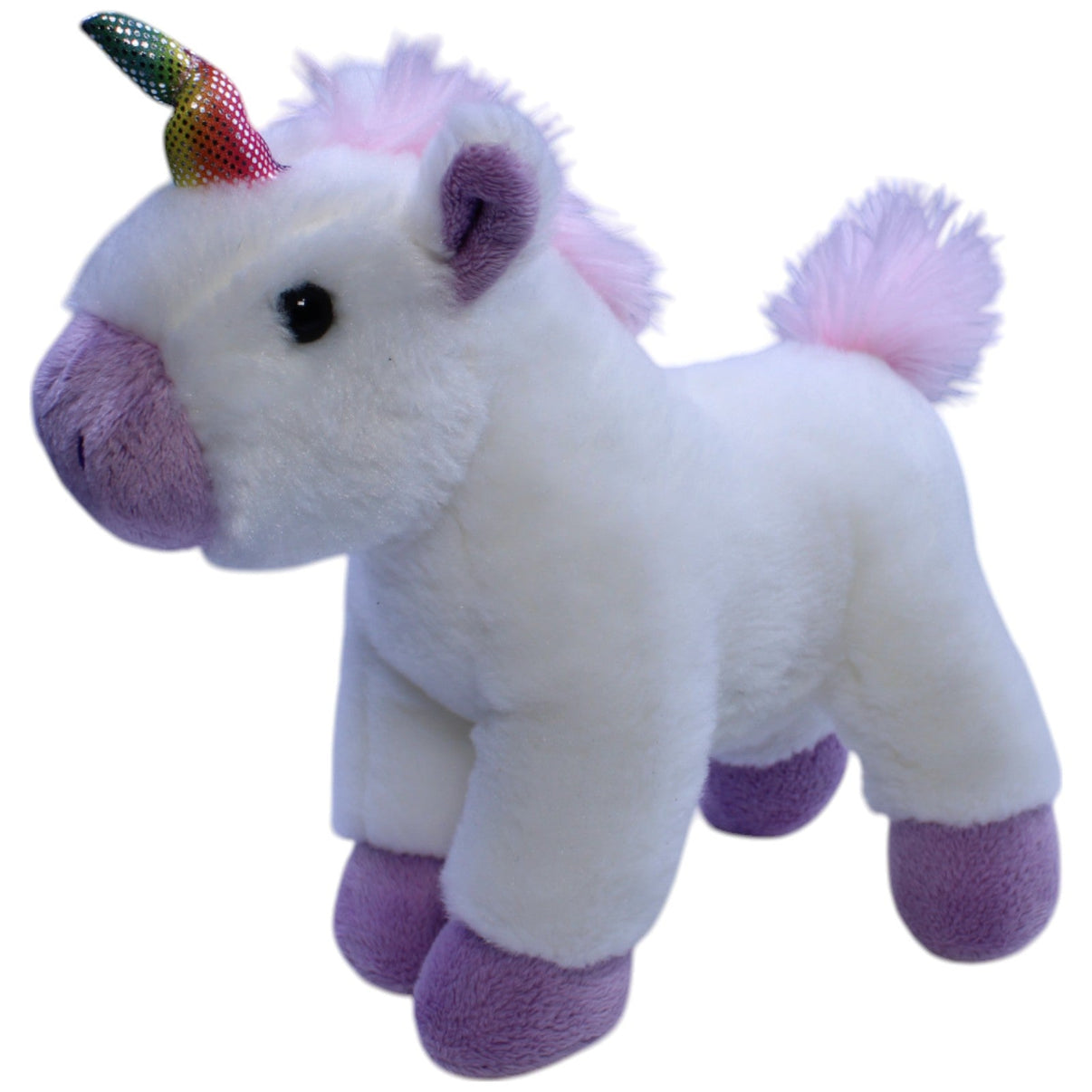 123000012958 Vedes Süßes Einhorn mit buntem Horn Kuscheltier Kumpel Leo Gebraucht