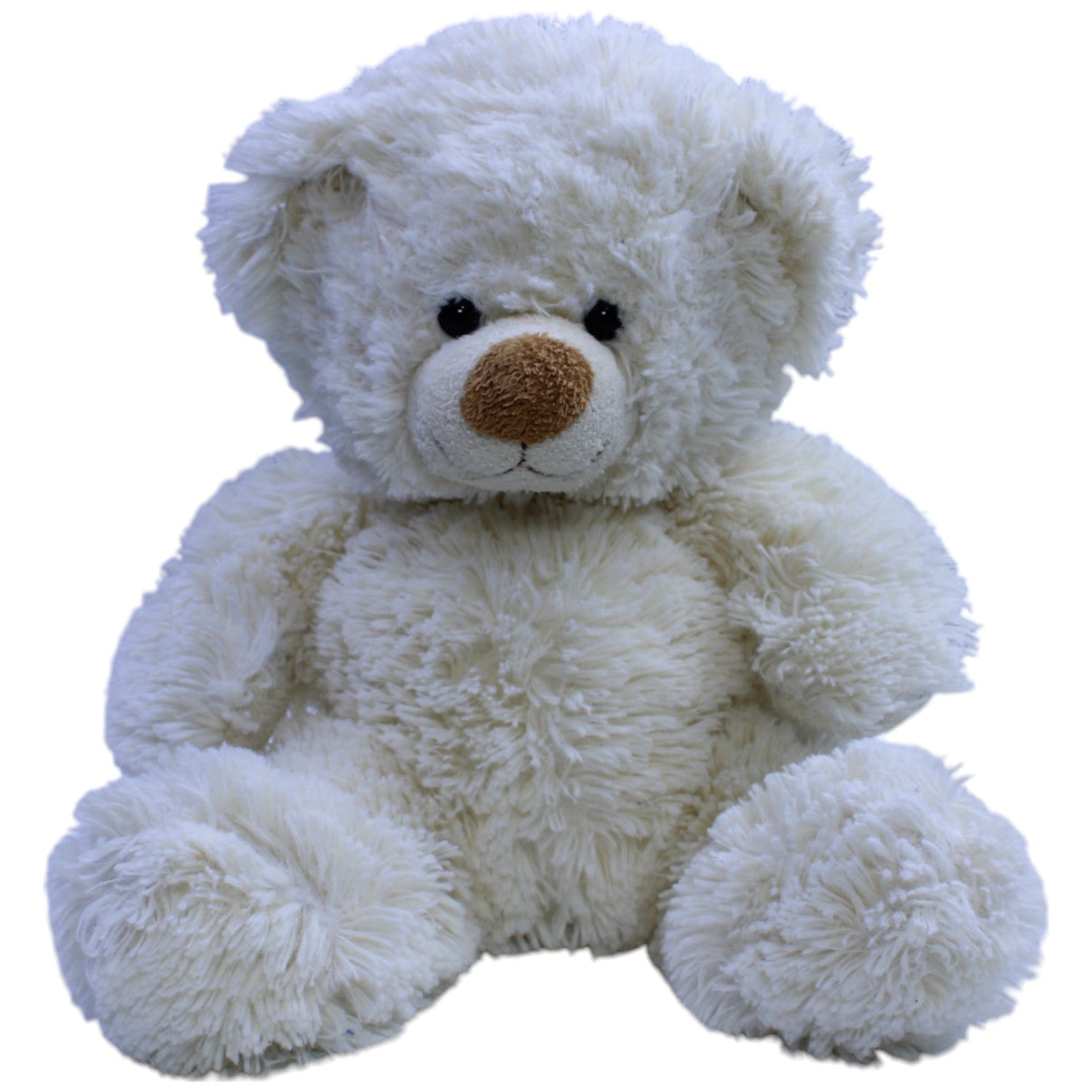 123000013088 Unbekannt Süßer weißer Bär, sitzend Kuscheltier Kumpel Leo Bär Gebraucht