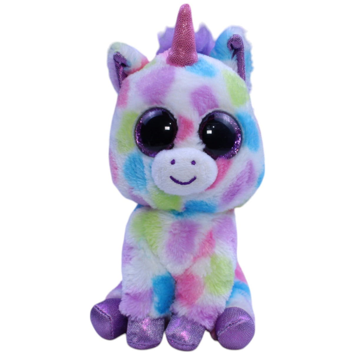 123000013105 TY Einhorn Wishful™, klein Kuscheltier Kumpel Leo Fantasy Gebraucht