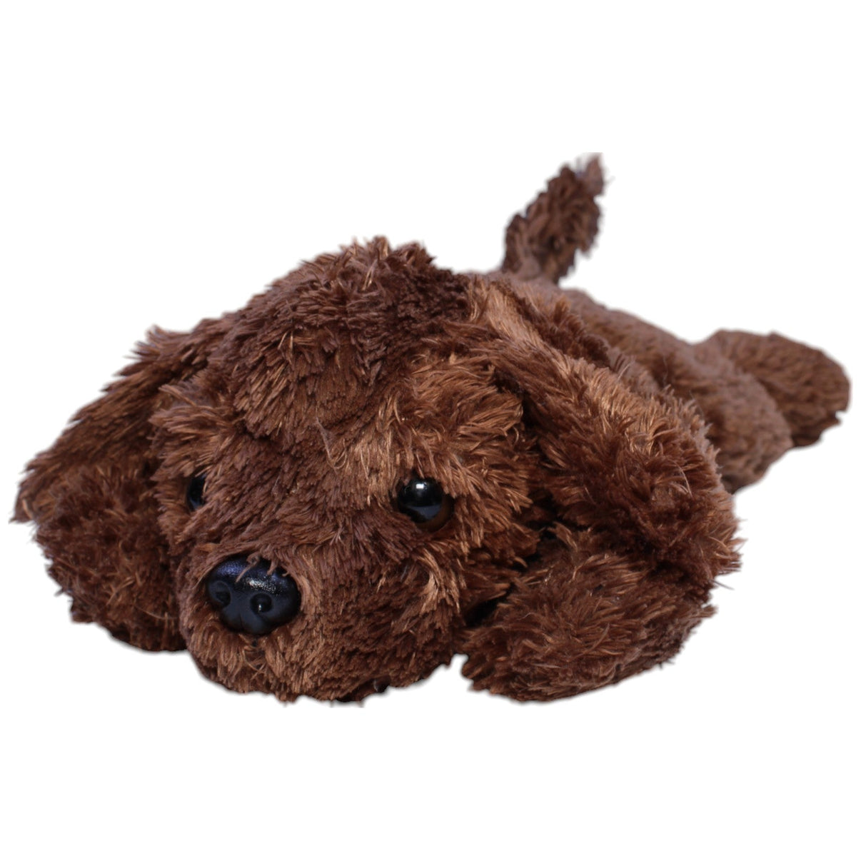 123000013112 Unbekannt Brauner Hund, liegend Kuscheltier Kumpel Leo Gebraucht Hund
