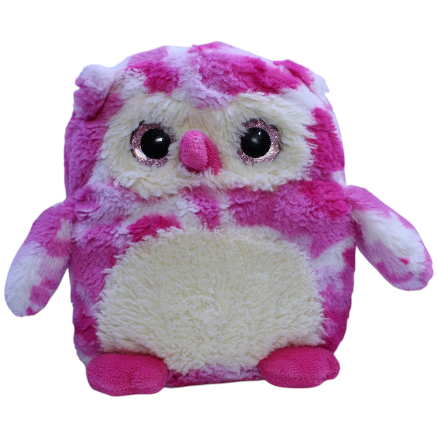 Süße Eule, pink-camouflage