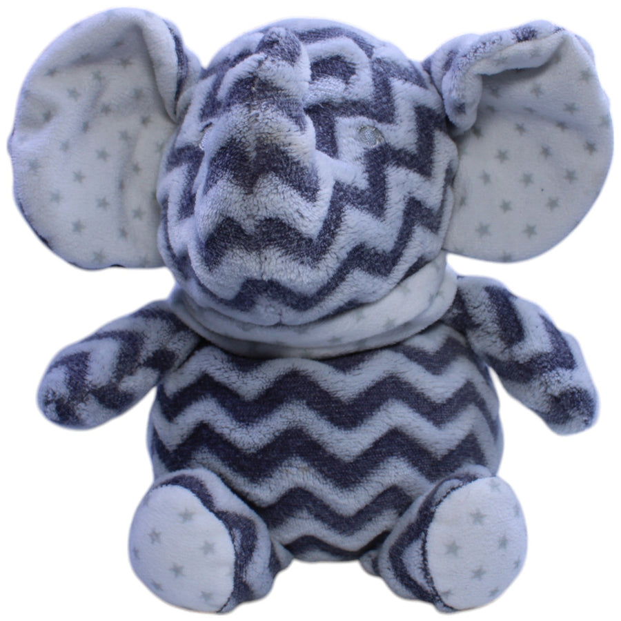 Süßer Elefant mit Stern-Schal & Ohren