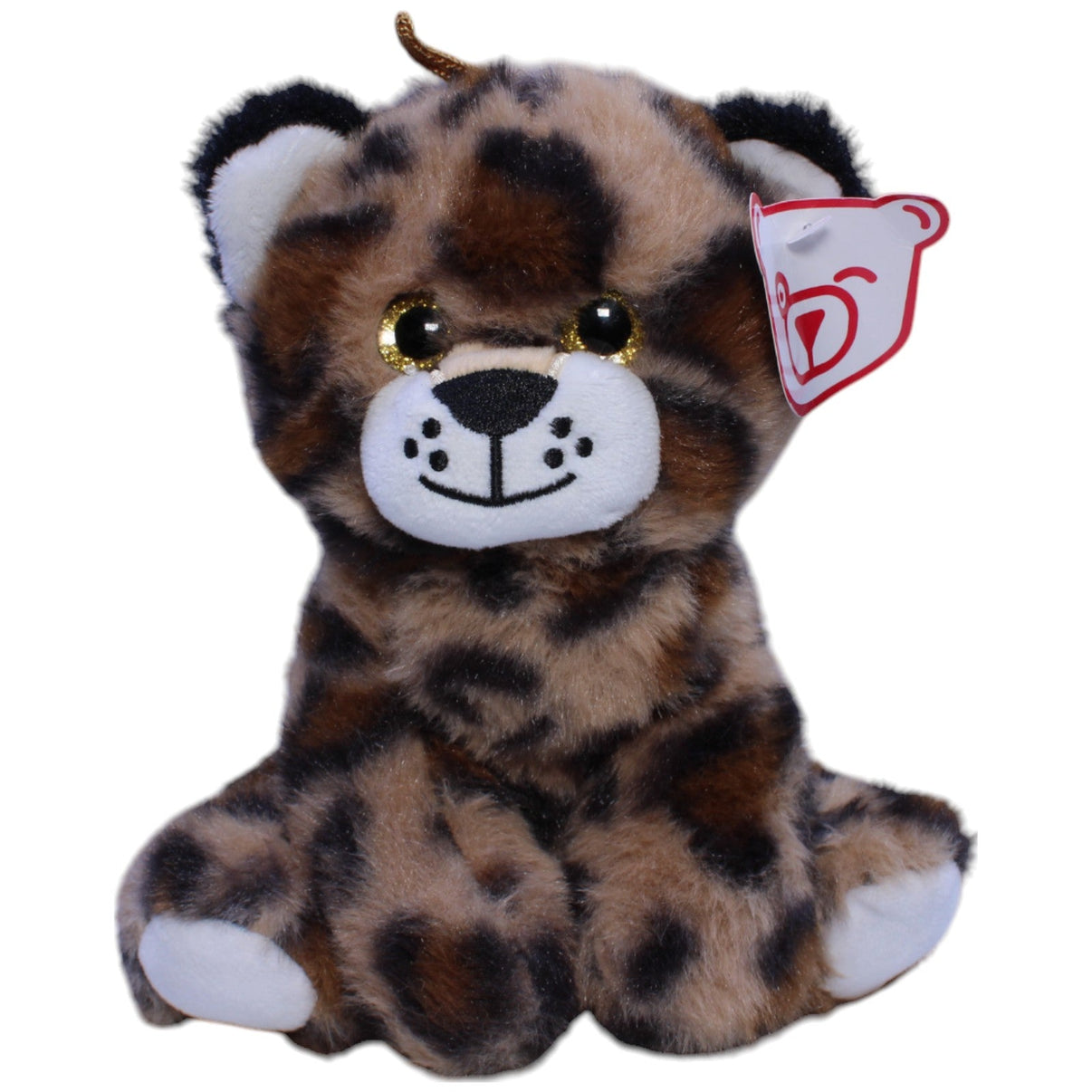123000013210 Landahl & Baumann Süßer Leopard, sitzend Kuscheltier Kumpel Leo neu