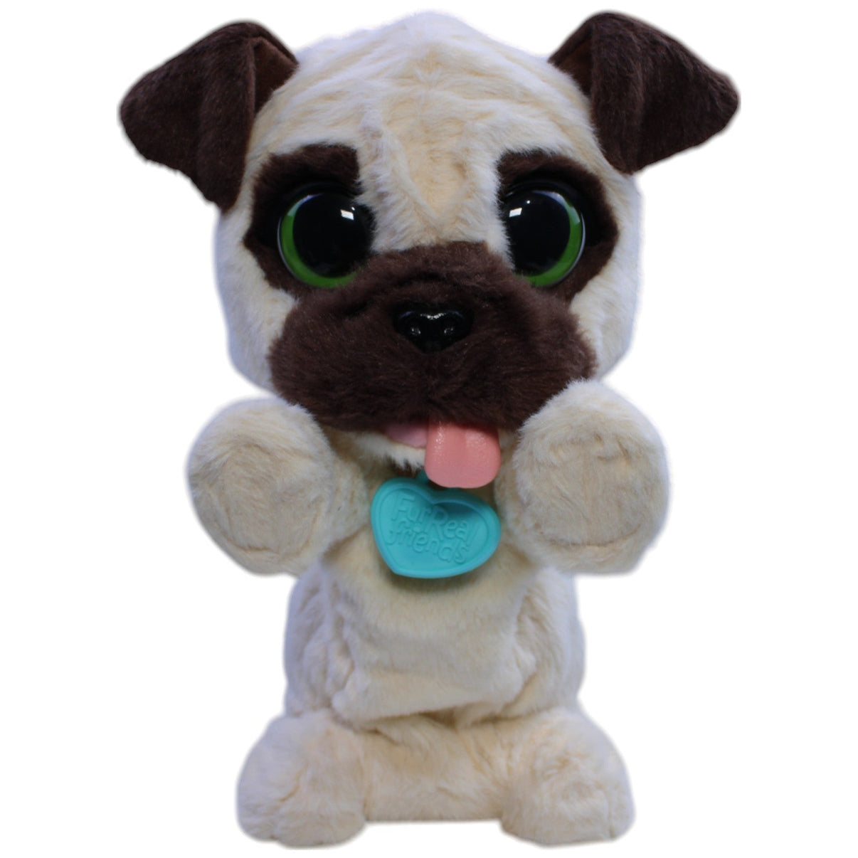 123000013342 Hasbro JJ, mein hopsender Mops von FurReal Friends Interaktives Spielzeug Kumpel Leo Gebraucht Hund