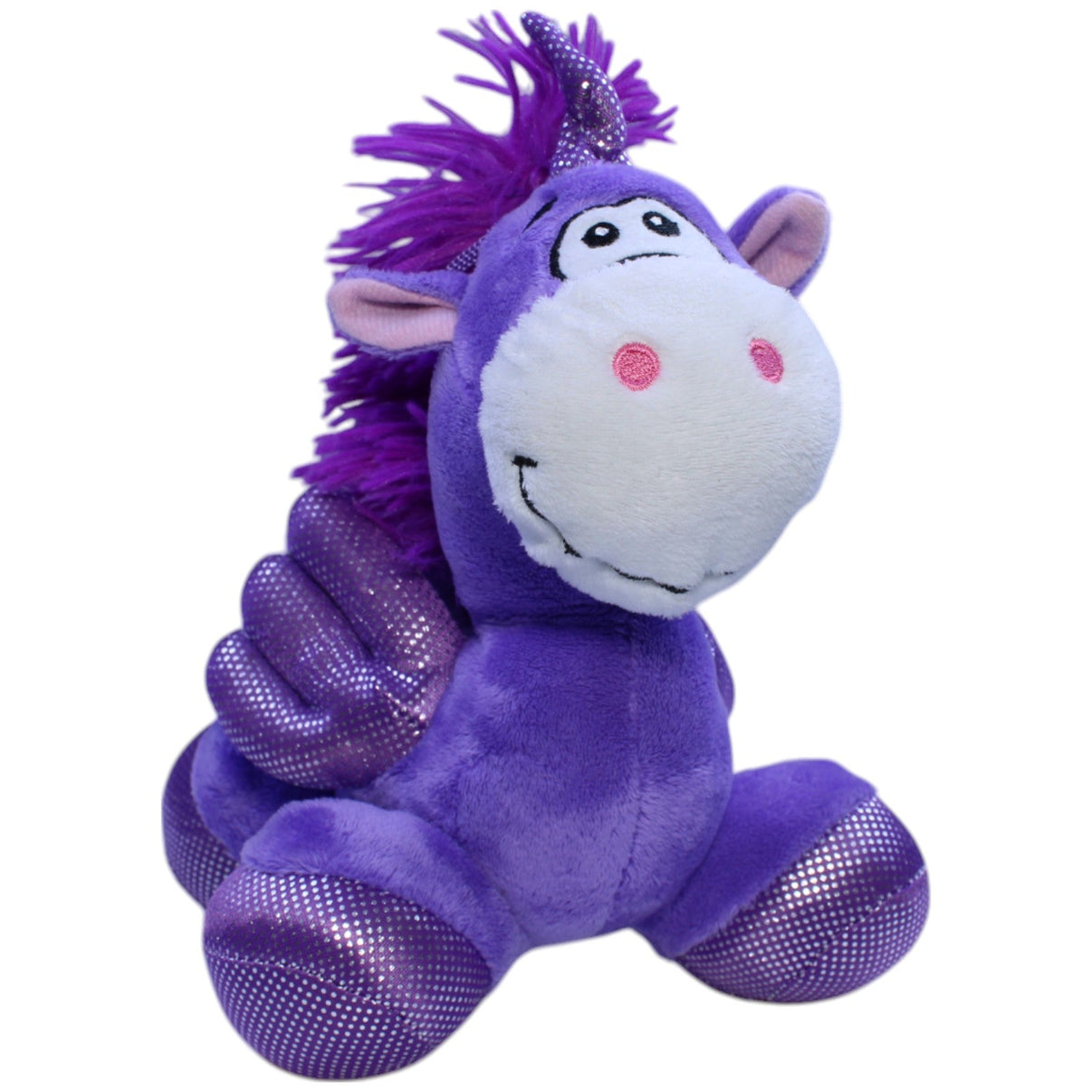123000013376 Landahl & Baumann Süßer Alicorn, lila Kuscheltier Kumpel Leo Gebraucht
