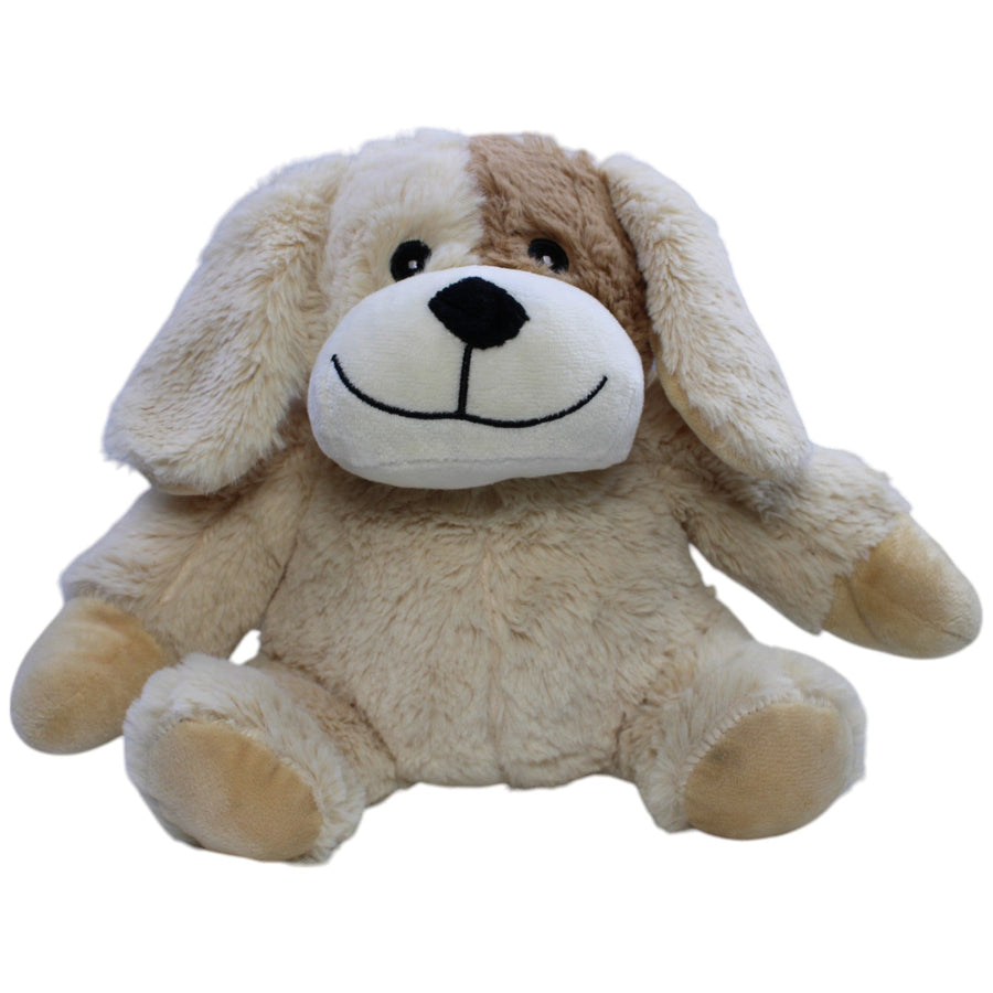 Süßer Hund mit Duftsäckchen, sitzend