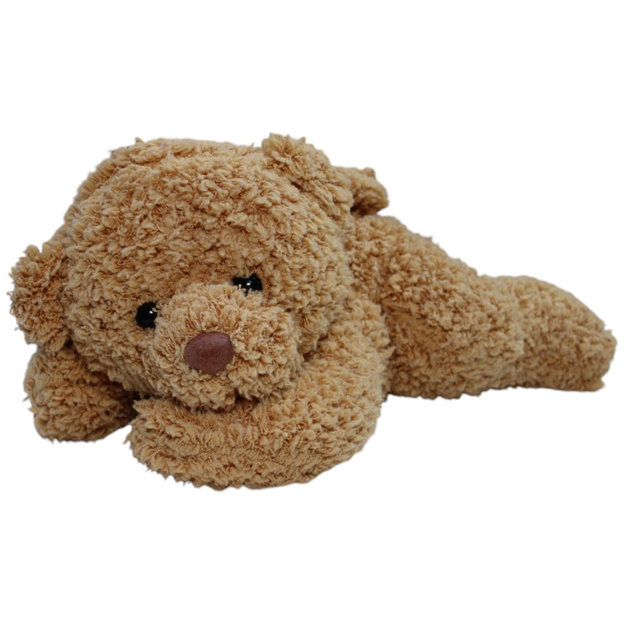 Teddybär mit Schleife, liegend
