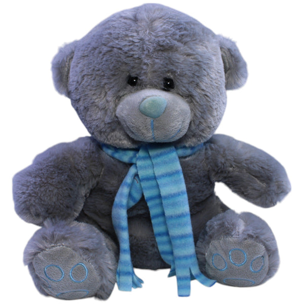 Grauer Teddybär mit Schal