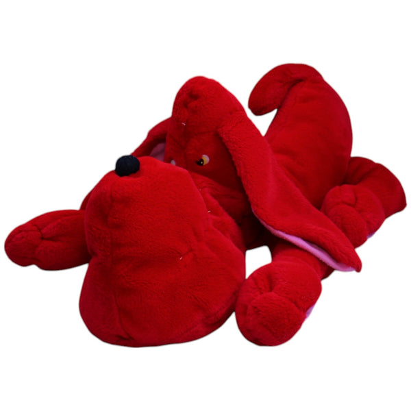 XL liegender Hund, rot
