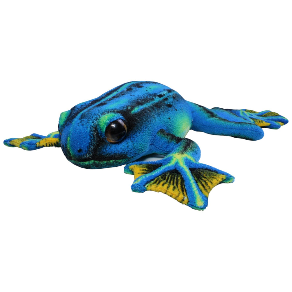 123000013452 Unbekannt XL blauer Frosch, liegend Kuscheltier Kumpel Leo Gebraucht