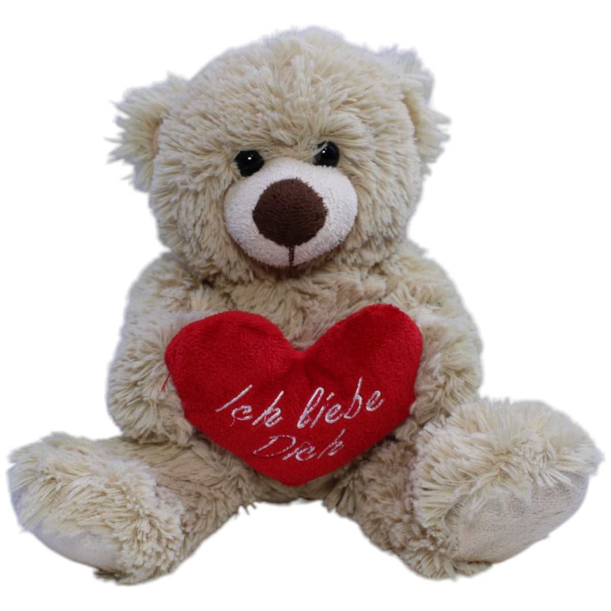 123000013464 Heunec Teddybär mit Herz "Ich liebe Dich" Kuscheltier Kumpel Leo Gebraucht Teddy Teddybär