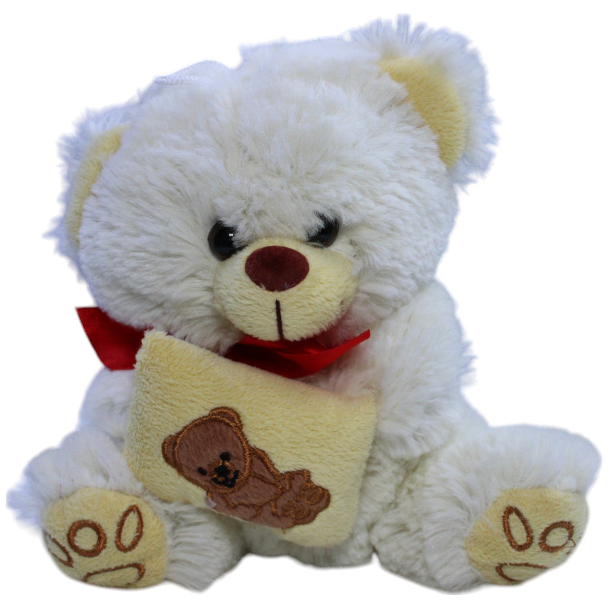123000013504 Paul Import Kleiner Teddybär mit Kissen Kuscheltier Kumpel Leo Gebraucht Teddy Teddybär