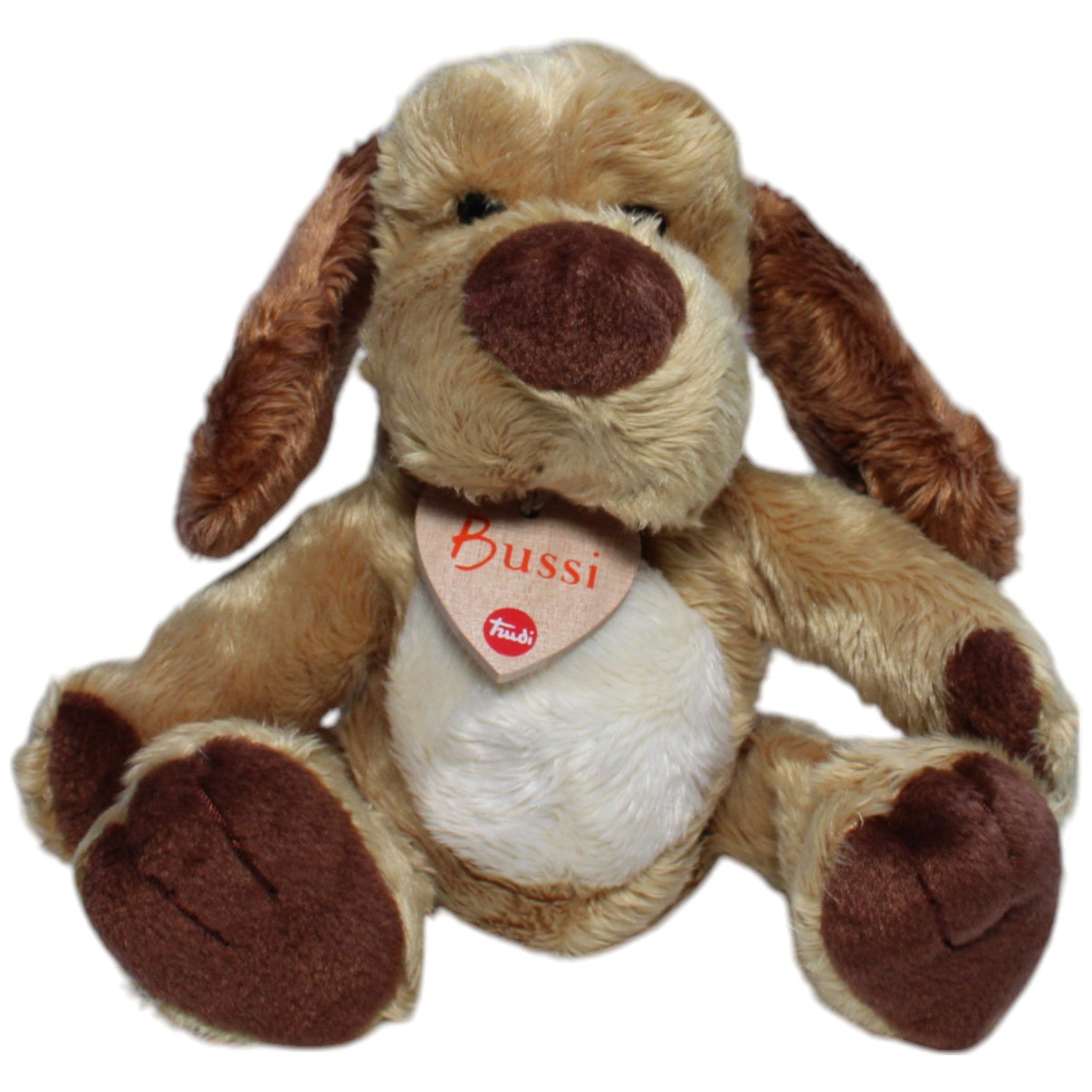 123000013558 Trudi Bussi, brauner Schlenker Hund Kuscheltier Kumpel Leo Gebraucht
