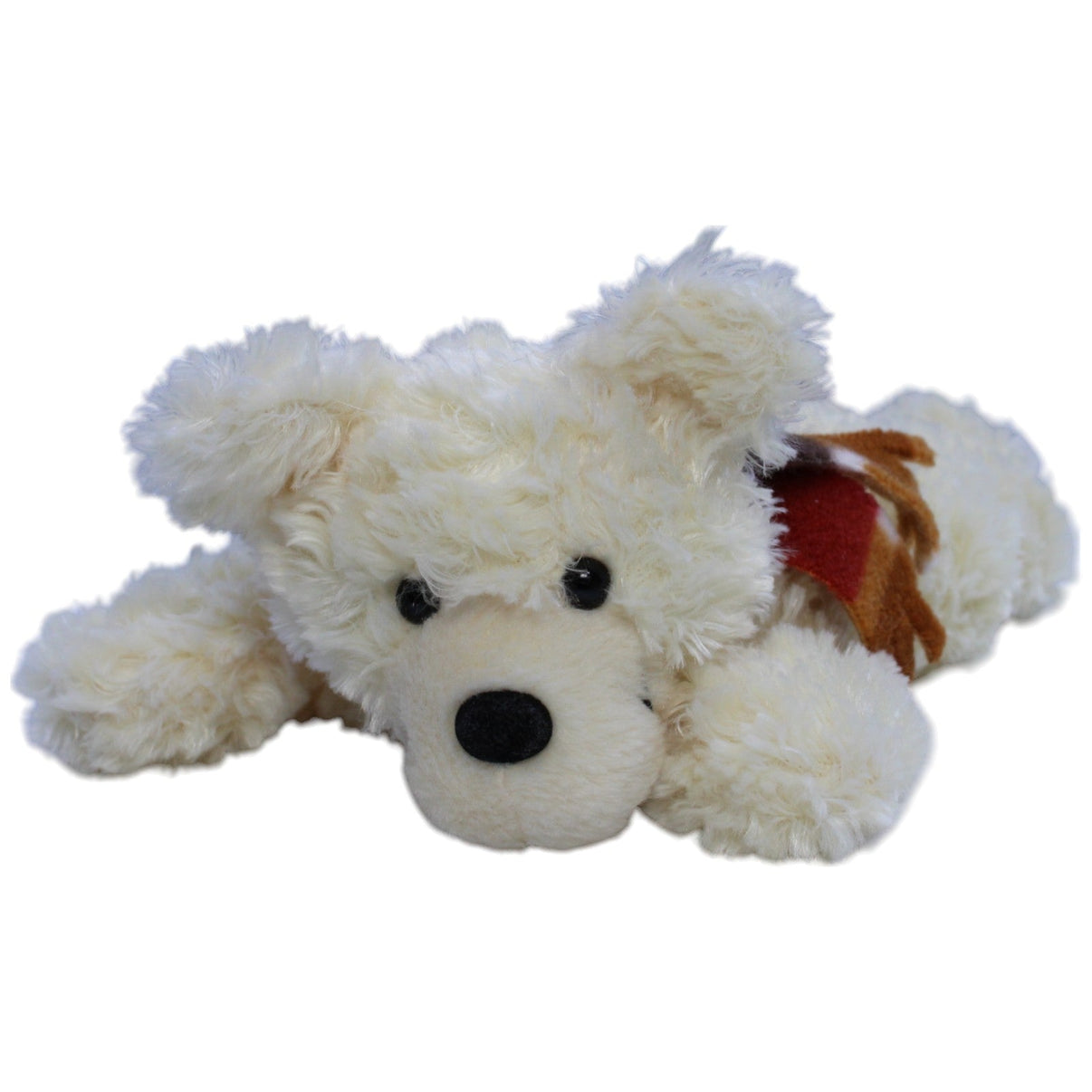123000013560 Benny Bär Energie Bär mit Schal, liegend Kuscheltier Kumpel Leo Gebraucht