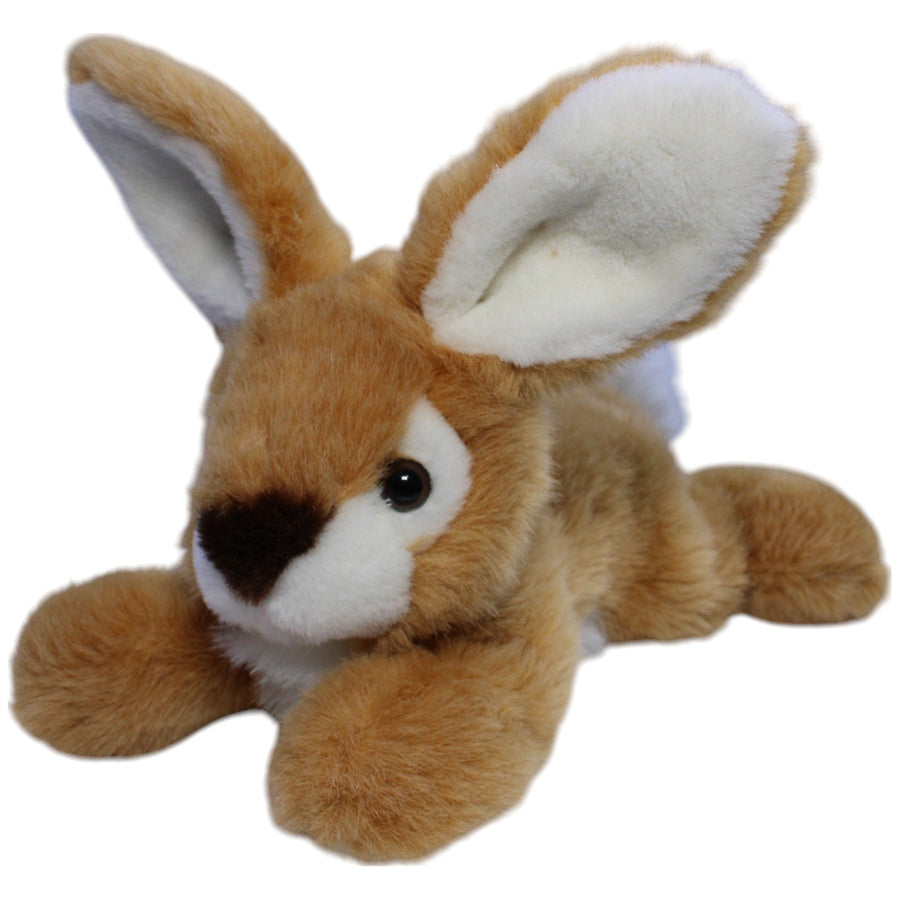 Plüschel, liegender hübscher Hase