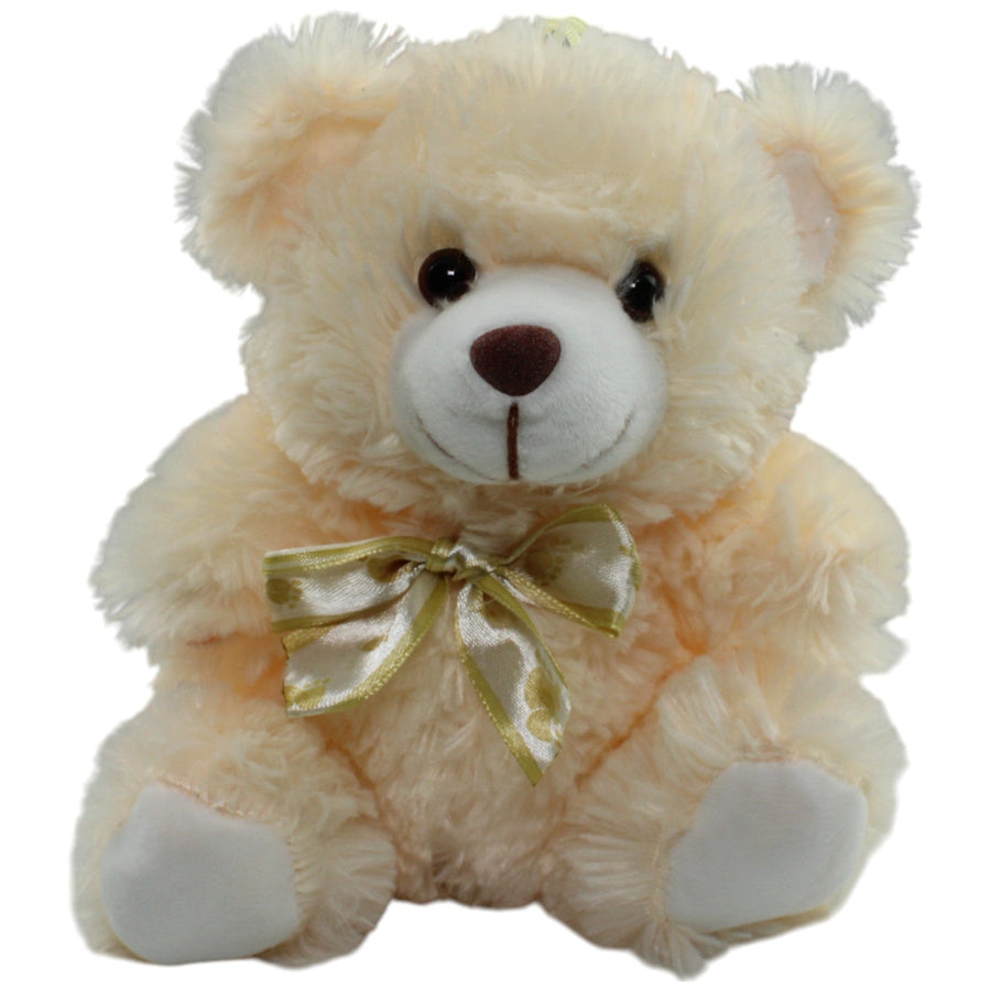 Heller Teddybär mit Schleife