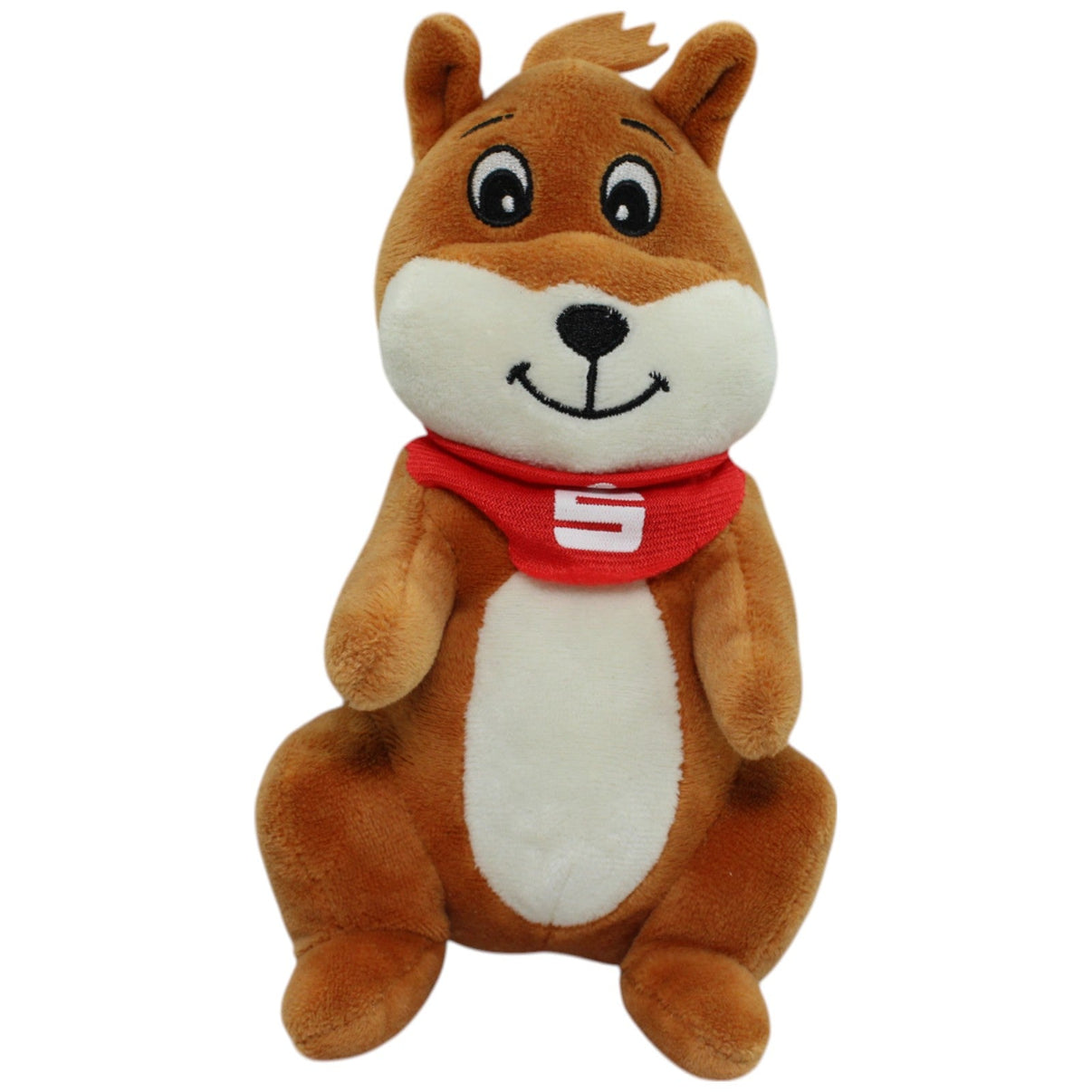 123000013662 team - d GmbH Sparkasse, Eichhörnchen mit Halstuch Kuscheltier Kumpel Leo Gebraucht