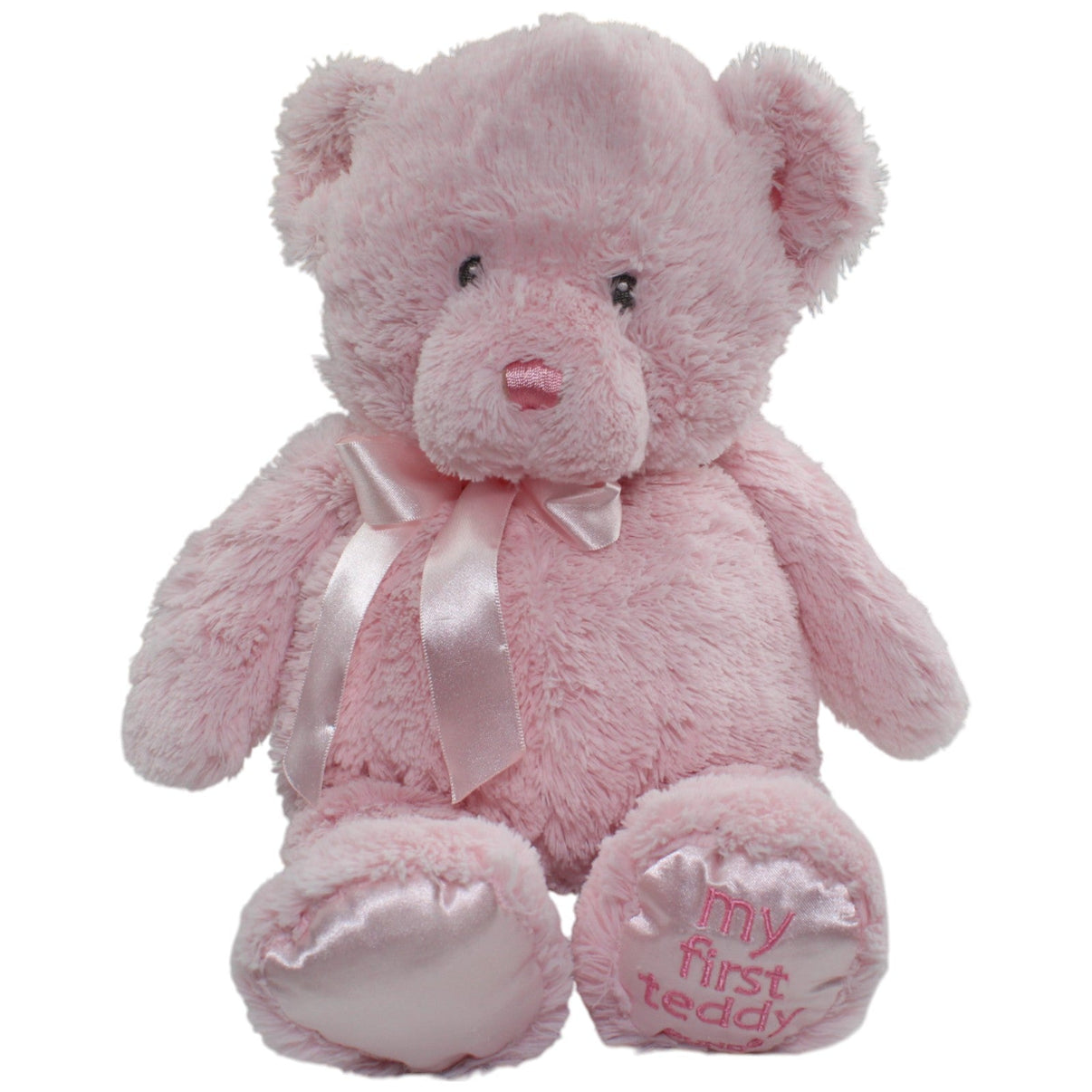123000013690 GUND My first Teddy, rosa Kuscheltier Kumpel Leo Gebraucht Teddy Teddybär