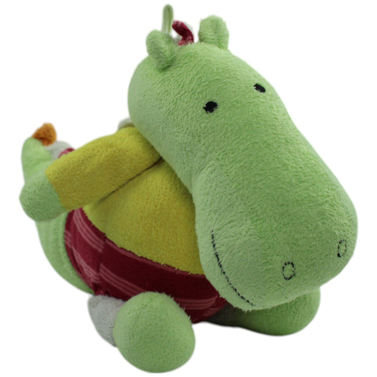 123000013691 Sterntaler Dinosaurier mit Rassel Kuscheltier Kumpel Leo Dino Dinosaurier Gebraucht