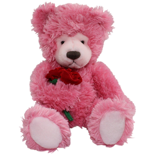 Rosa Bär Charlotte mit Rosen