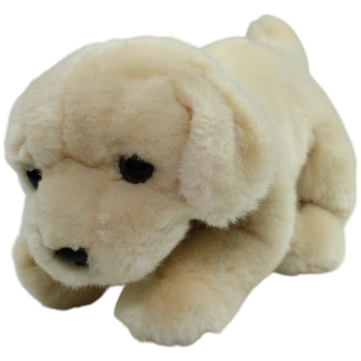 123000013794 Anna Club Plush Süßer Golden Retriever Welpe mit Halsband Kuscheltier Kumpel Leo Gebraucht Hund