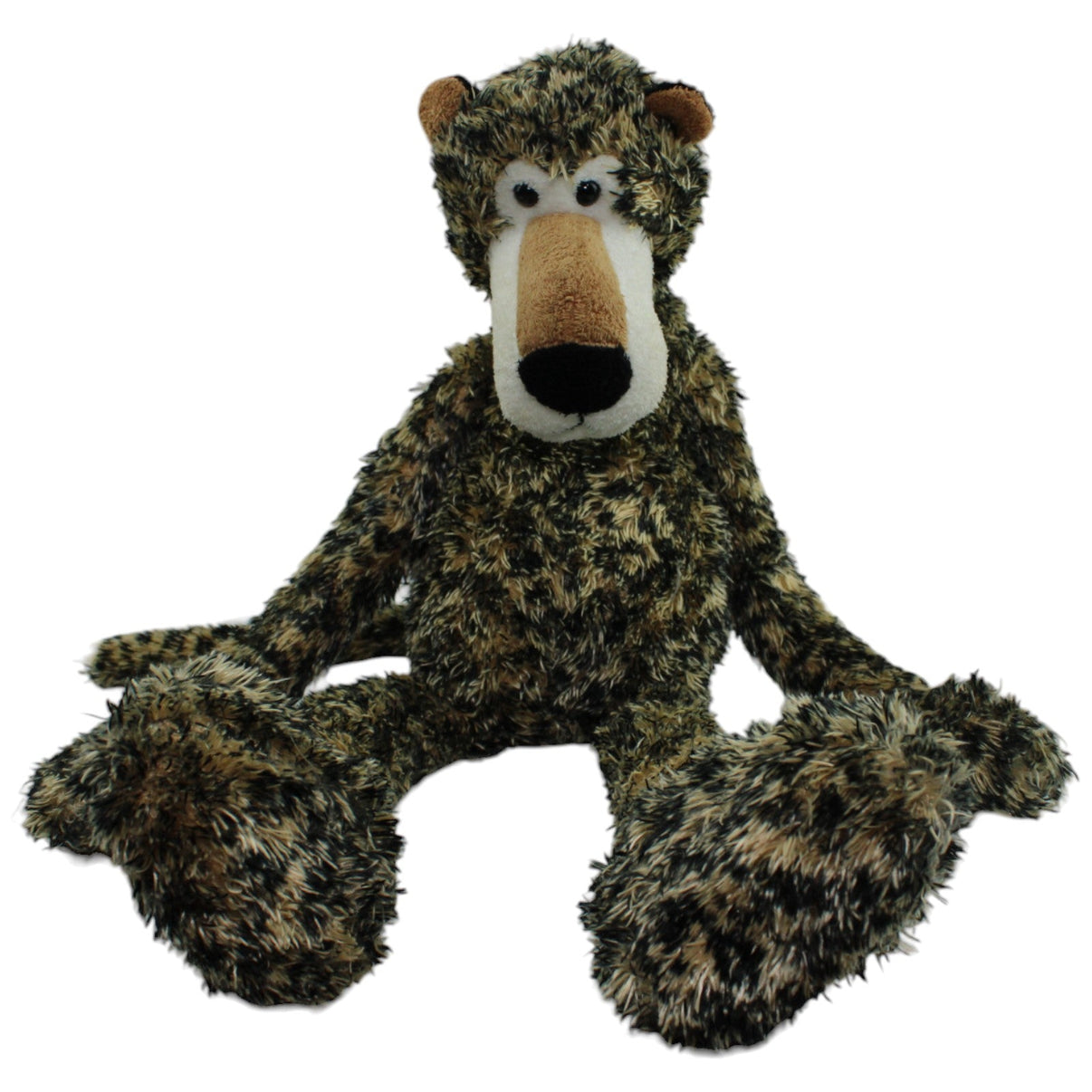 123000013799 Kuschelwuschel XL Schlenker Leopard mit Klett - Händen Kuscheltier Kumpel Leo Gebraucht