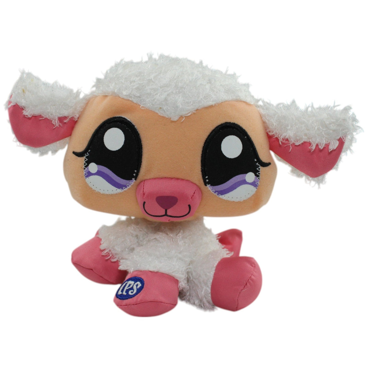 123000013832 Hasbro Littlest Pet Shop, Lamm Kuscheltier Kumpel Leo Gebraucht Schaf