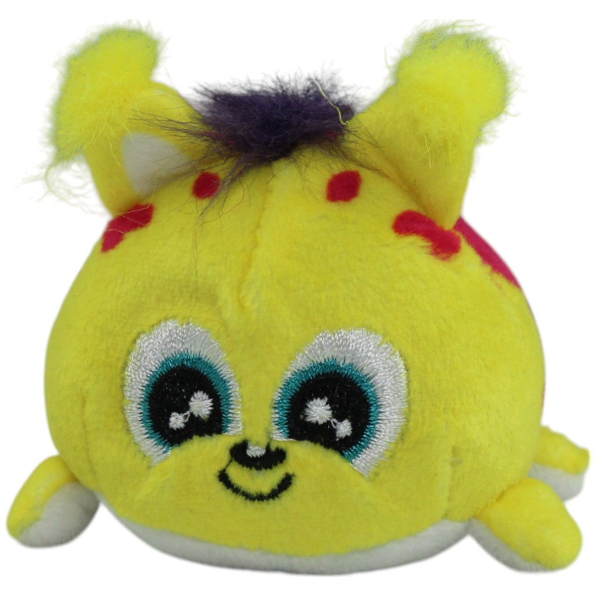 123000013856 Sbabam Goshimi, gelbe mini Katze Kuscheltier Kumpel Leo Gebraucht