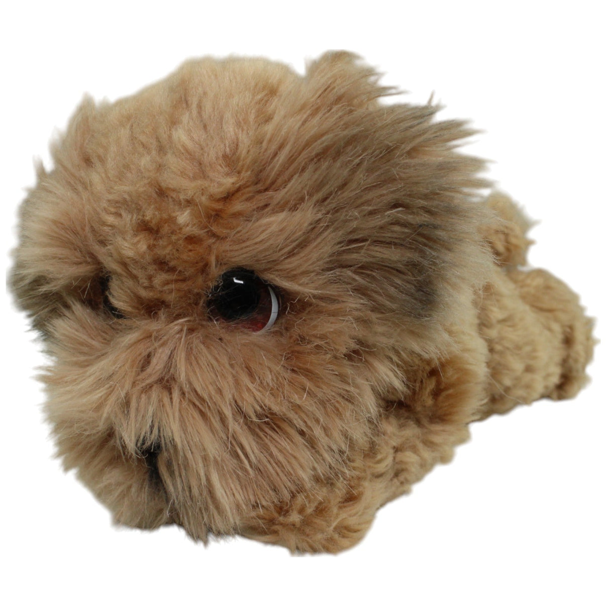 123000013867 Keel Toys Signature Cuddle Puppies, Hundewelpe liegend Kuscheltier Kumpel Leo Gebraucht Hund