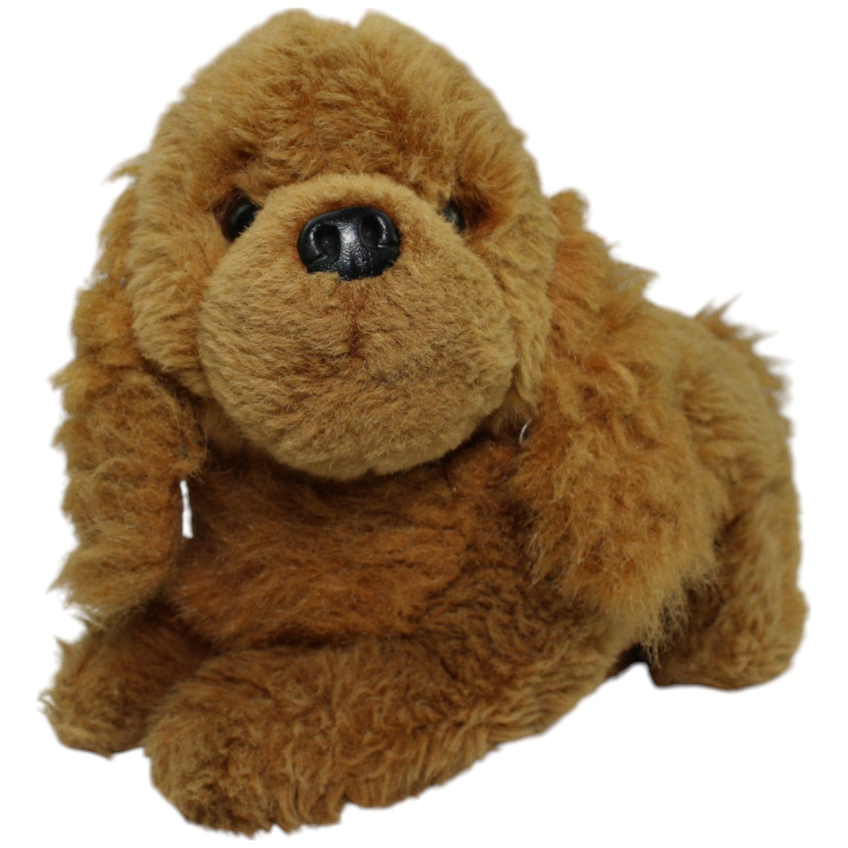123000013868 Unbekannt Brauner Hund, liegend Kuscheltier Kumpel Leo Gebraucht Hund