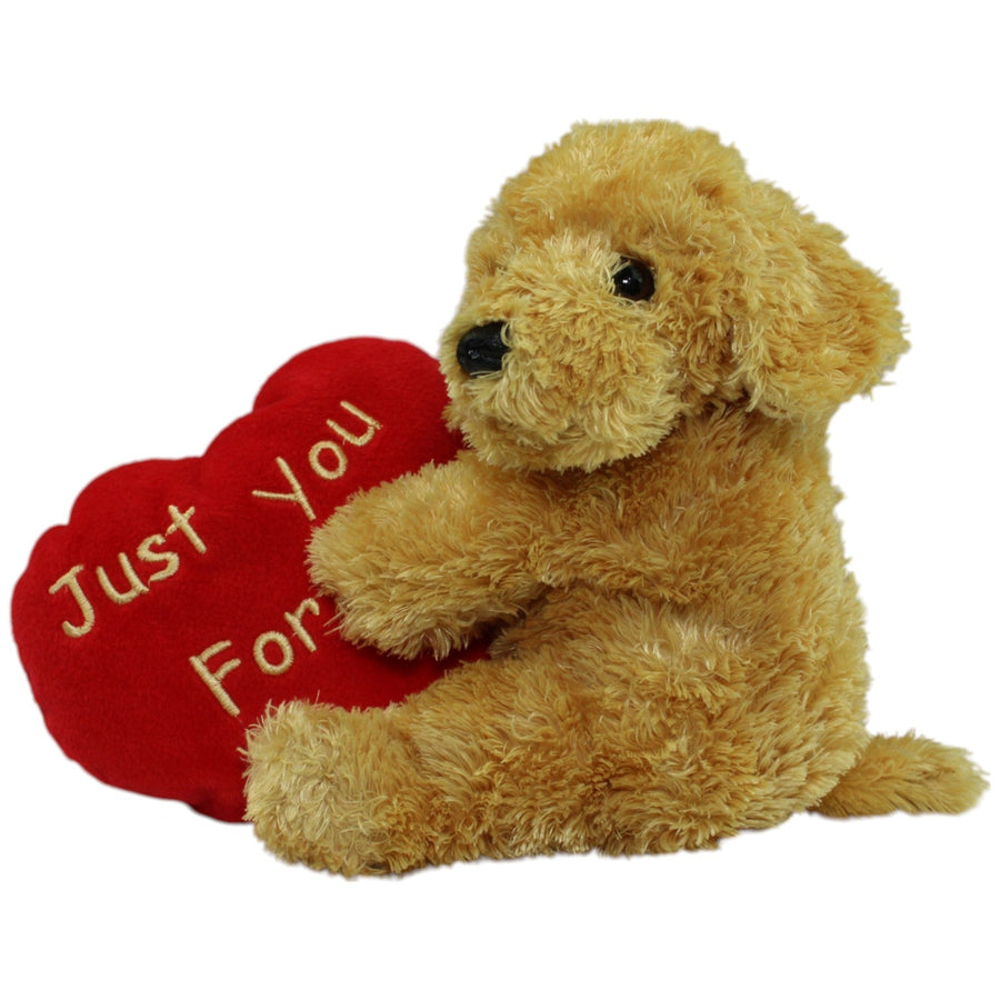 Süßer Hund mit Herz "Just For you"