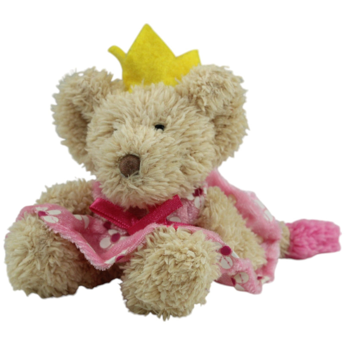 123000013919 Joy Toy Lillebi by Steinbeck, Maus mit rosa Kleid & Krone Kuscheltier Kumpel Leo Gebraucht