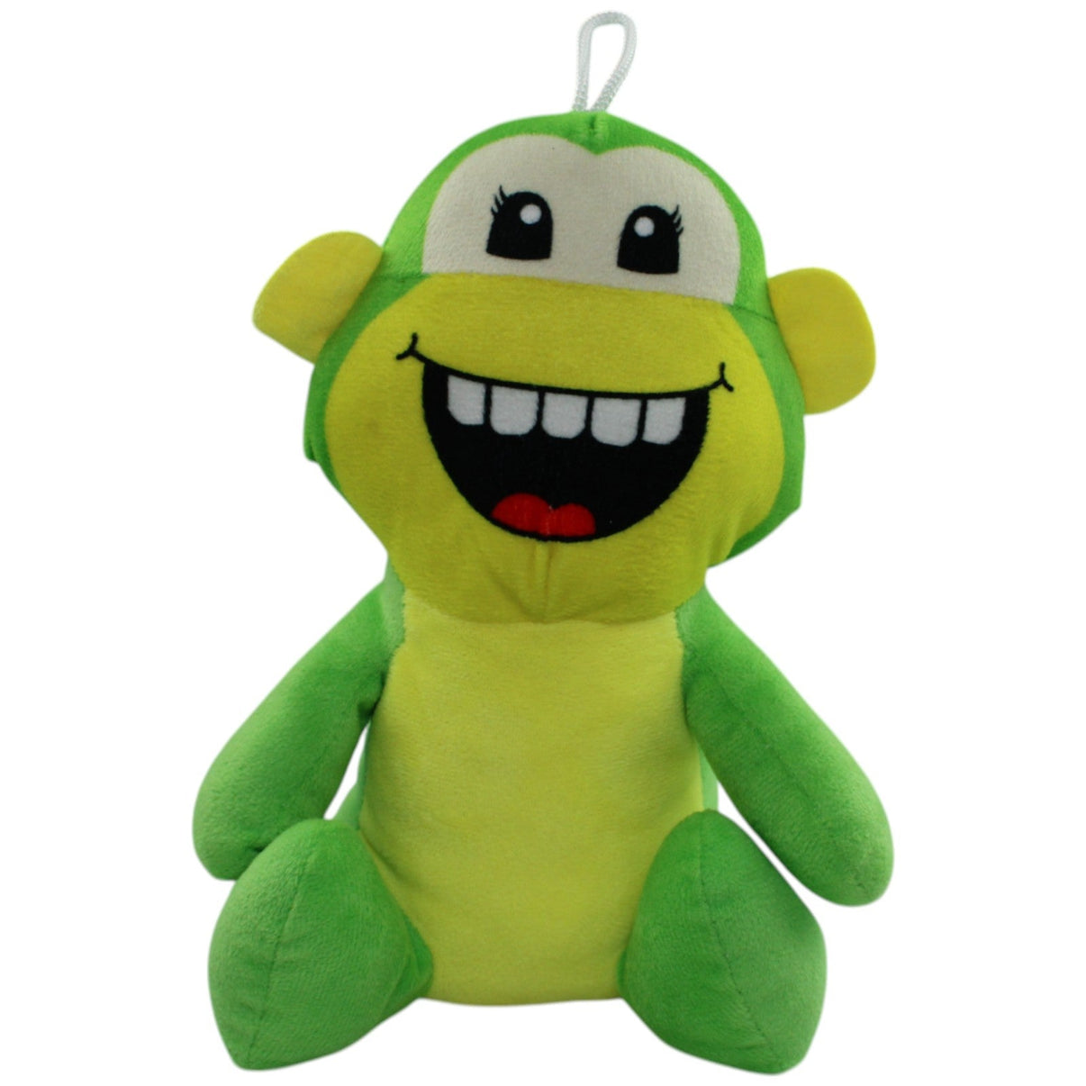 123000013931 QB Toys & Gifts Grün/gelber Affe Kuscheltier Kumpel Leo Affe Gebraucht