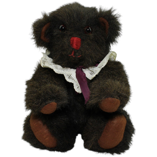 Schöner Teddybär mit Kragen und beweglichen Gliedern