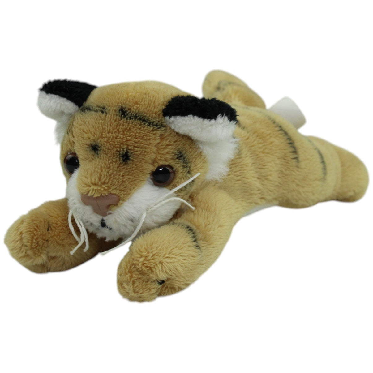 123000013970 SEMO Kleiner Tiger, liegend Kuscheltier Kumpel Leo Gebraucht Raubkatze