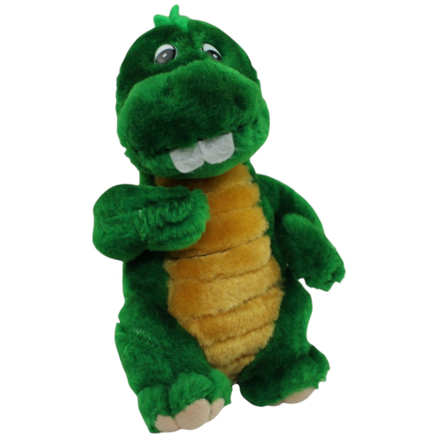 Grüner Dinosaurier mit Hasenzähnen