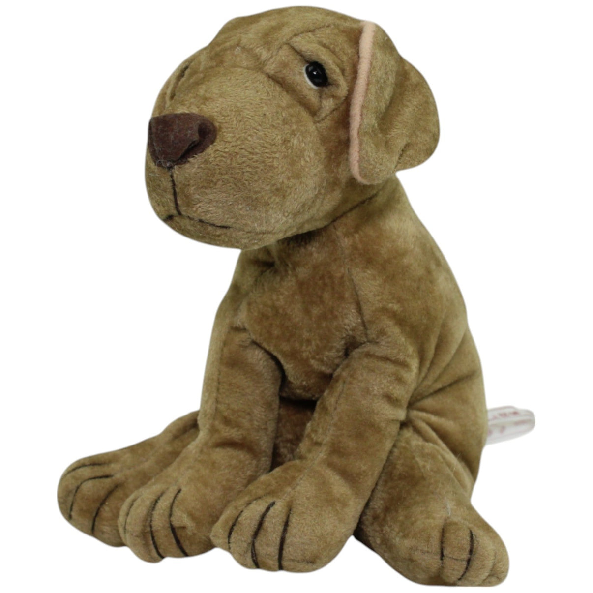 123000014048 My little Ann Kleiner brauner Hund, sitzend Kuscheltier Kumpel Leo Gebraucht Hund