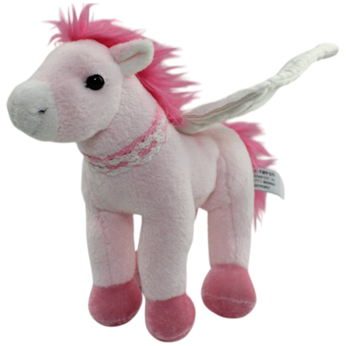 123000014065 Uni - Toys Hübscher Pegasus, rosa Kuscheltier Kumpel Leo Gebraucht