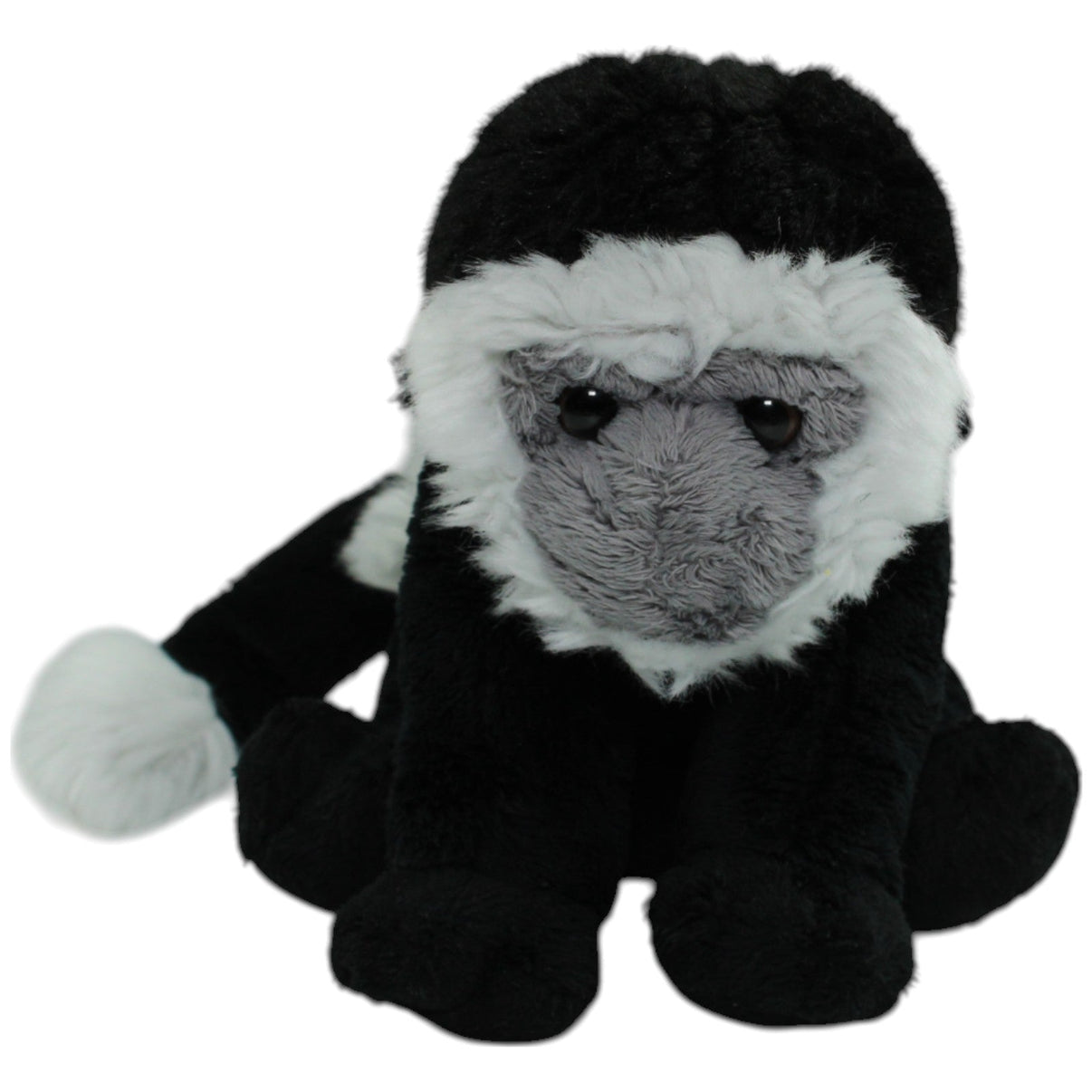 123000014068 WWF Anna Club Plush, Schwarz - weiß Stummelaffe Kuscheltier Kumpel Leo Gebraucht