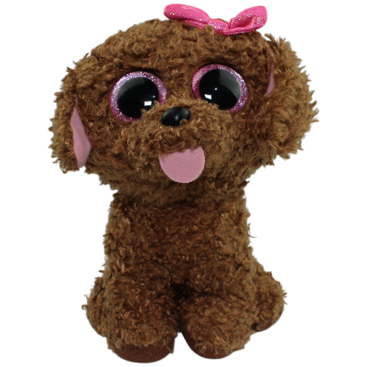 123000014076 TY Hund Maddie mit Schleife Kuscheltier Kumpel Leo Gebraucht Hund