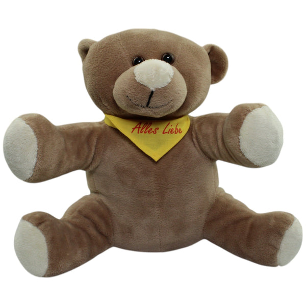 Trösterbär Tommy mit Halstuch "Alles Liebe"