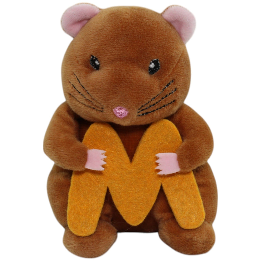 Brauner Hamster mit Buchstabe M